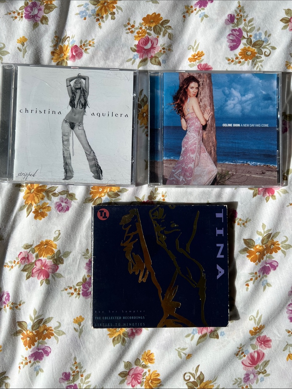 CD bundle ( Celine Dion, Christina Aguilera, Tina Turner)